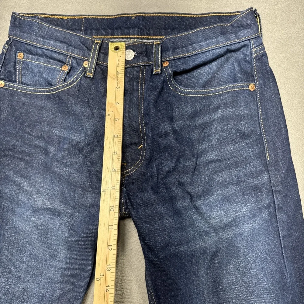 Levis‎ 505 Jeans Men 32x32 (30x31) Blue Straight Preppy American Workwear Denim